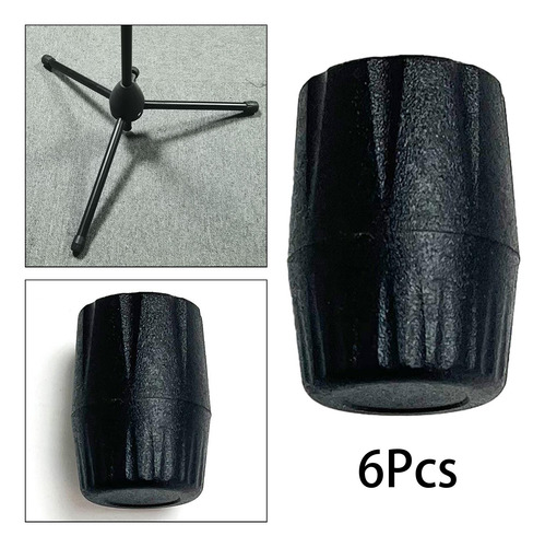 6x Almohadillas De Goma Para Soporte De Micrófono, Cubierta