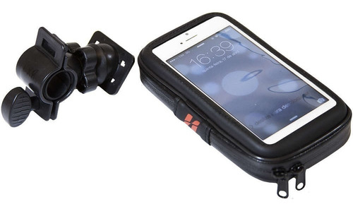 Suporte Para Celular Moto Bicicleta Guidão 5 Motoboy P.agua