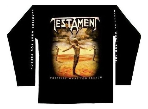 Testament Practice What You Preach Polo Standard [rockoutlet