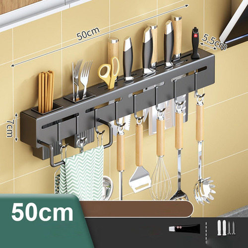 A Estante Para Colgar Ollas Y Sartenes De Cocina Con 8