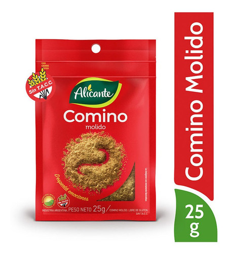 Alicante Comino Molido X 25 Gr