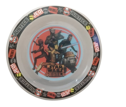 Star Wars Rebels Plato Playo Plastico Original Armonyshop