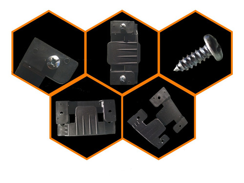 Imagen 3 de 10 de Conector Plástico Para Sillones Y Camas