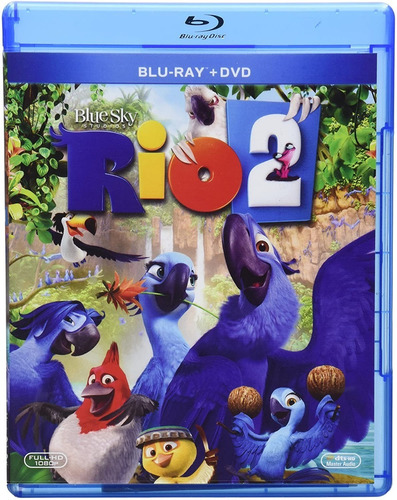 Rio 2 | Blu Ray + Dvd Película Nuevo