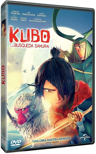 Kubo Y La Búsqueda Samurai | Dvd Película Nuevo