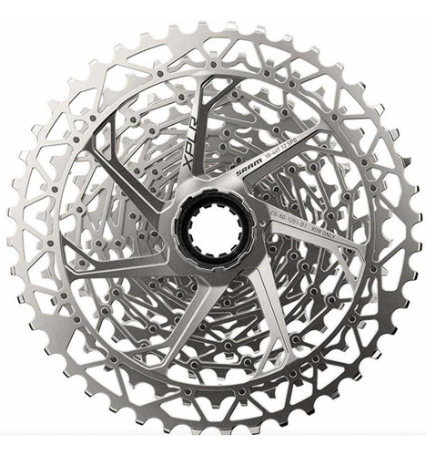 K7 Sram Rival 12 V Xplr 10/44 en la caja Xg-1251 D1 Xdr Color plateado Número máximo de dientes 44 Número mínimo de dientes 10