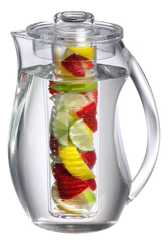 Jarra Sabor Infusión De Frutas, 2.9 Qt Transparente, 9...