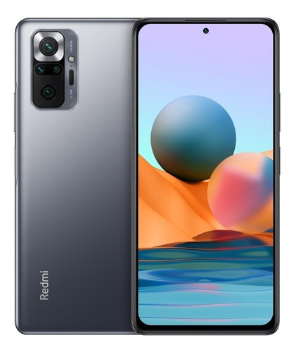 Imagen 1 de 6 de Xiaomi Redmi Note 10 Pro (Global) Dual SIM 128 GB gris ónix 6 GB RAM