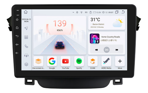 Estéreo Carplay 2+32g Para 11-17 Hyundai I30