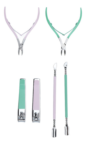 Set Recortador De Piel Muerta, Herramientas De Manicura, Cor