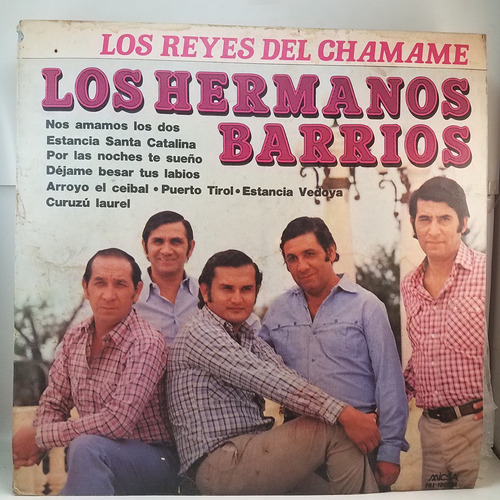 Los Hermanos Barrios - Los Reyes Del Chamame - Vinilo Lp