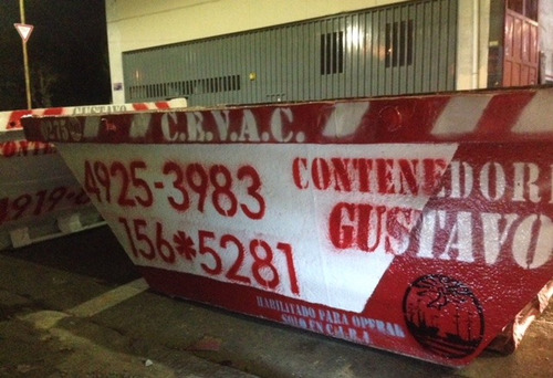 Contenedores Gustavo (volquetes Al 4922-3463)
