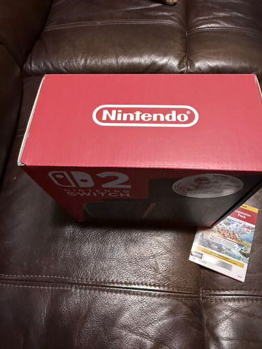 Nintendo Switch 2 + Mario Kart World + 12 Meses (sellado) Negro
