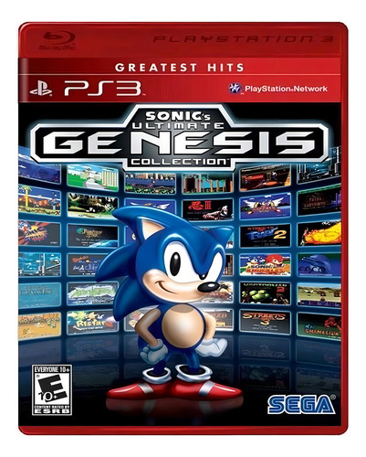 Juego Sonic Ultimate Genesis Collection para PS3 Greatest Hits