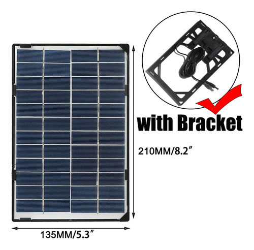 Para Bomba De Lâmpada Solar De Rua, 10 Pés, 6 W, Luz, Ventil