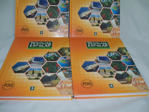 Livros Coleção Pesquisa Escolar Ensino Fundamental 4 Vols.