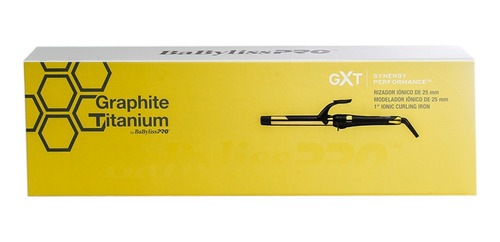 Babyliss Pro Graphite Titanium Rizador Cabello Iónico 25mm