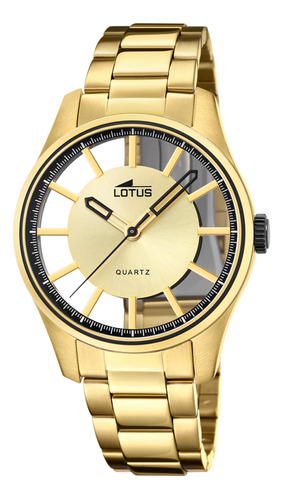 Reloj 18903/1 Dorado Lotus Hombre Minimalist