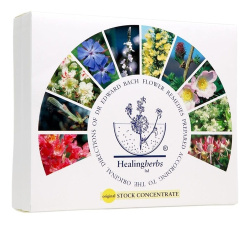Set Flores De Bach Healing Herbs 40 Frascos 10ml Natura Trix