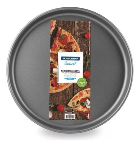 Pizzera Tramontina Molde Pizza Teflon Antiadherente 30 Cm