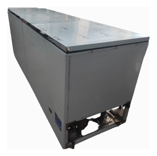 Freezer Horizontal Aço Inox 430 Externo, Interno 304 - 600 L