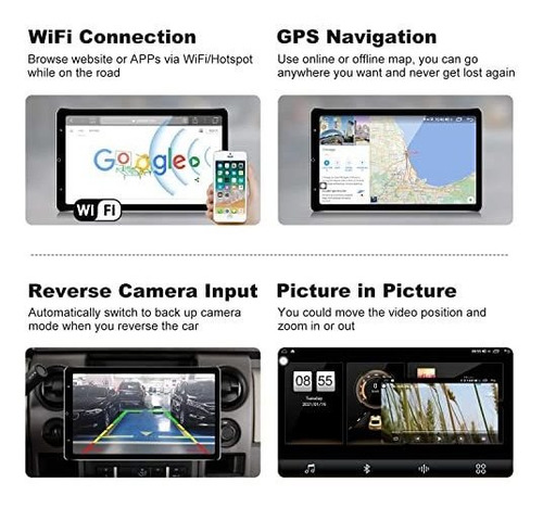 13.3 Vehiculo Estereo Giratorio Tesla Android 10.0 Para