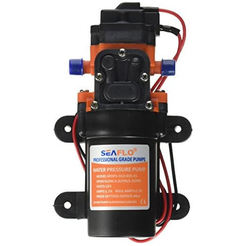 Bomba De Diafragma De Agua De 12v 1.2 Gpm 35 Psi