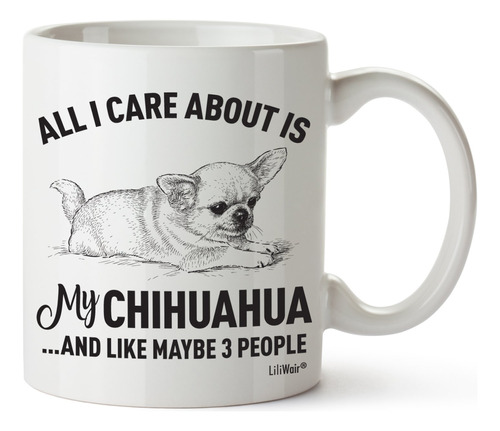 Chihuahua Mom Gifts Mug For Christmas Women Men Dad Decor Lo