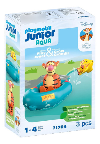 Playmobil Junior 71704 Paseo En El Bote Flotador De Tigger