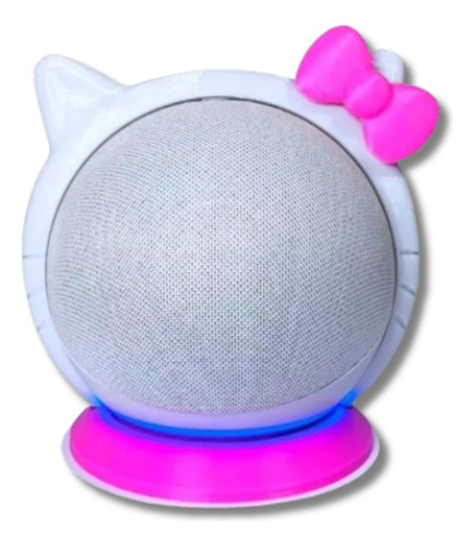 Base Hello Kitty Para Alexa Echo Dot 4 Y 5 Soporte Bocina