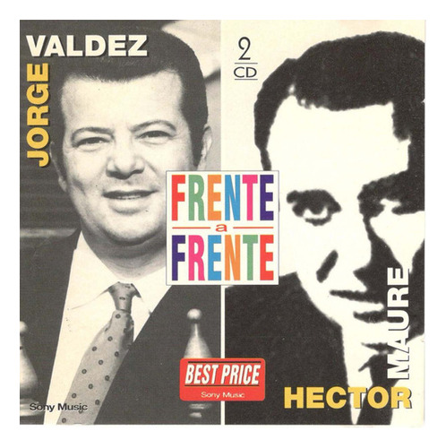 Cd Doble Jorge Valdez / Héctor Mauré - Frente A Frente 