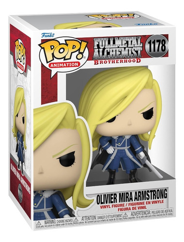 Funko Pop Full Metal Alchemist Olivier 1178