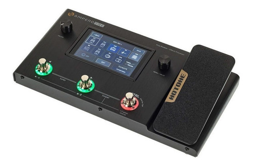 Imagen 2 de 4 de Pedal de efecto Hotone Ampero One MP-80 negro