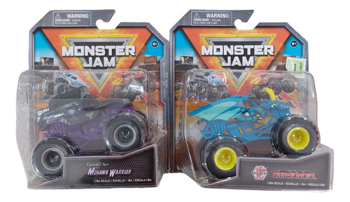 Monster Jam Vehículos 4x4 Escala 1:64 Surtidos