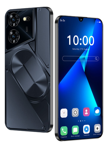 Edición Especial Smartphone Povo5 Pro Global Version Teléfonos Inteligentes De Pantalla Completa De 6,8 Pulgadas 16gb+1tb Dual Sim Otg Chatgpt