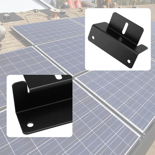 Soporte De Soporte De Montaje Del Panel Solar Es Resistente
