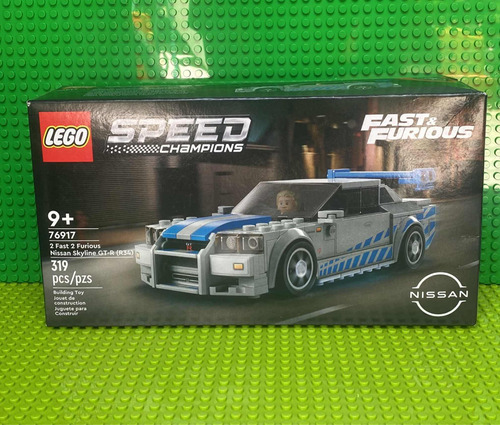 Lego Speed Champions Nissan Skyline Gt-r (r34) De Más Rápido