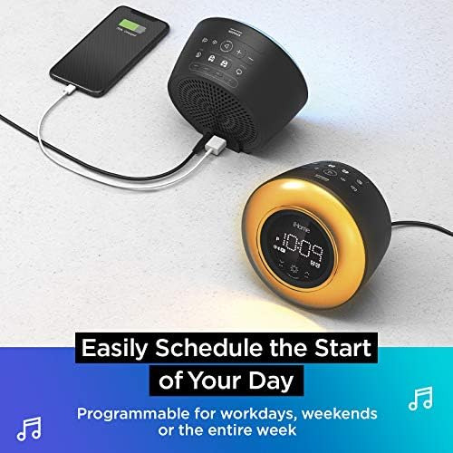 Reloj Despertador Ihome Powerclock Glow - Radio Reloj Fm Con