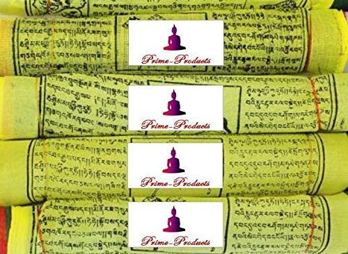 Imagen 7 de 7 de Bandera De Oración Tibetana - Diseño Tradicional Grande (10