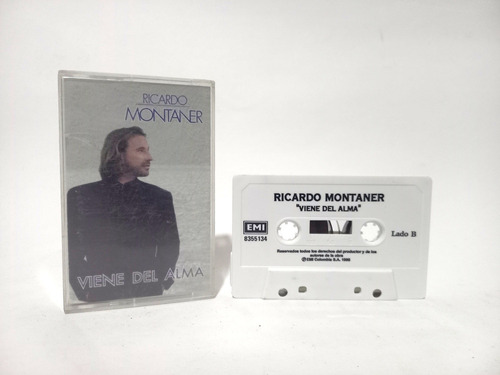 Cassette Ricardo Montaner / Viene Del Alma