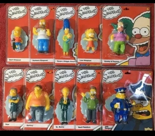 Colección Completa Clarin Los Simpsons  Muñecos Y Fascículo 
