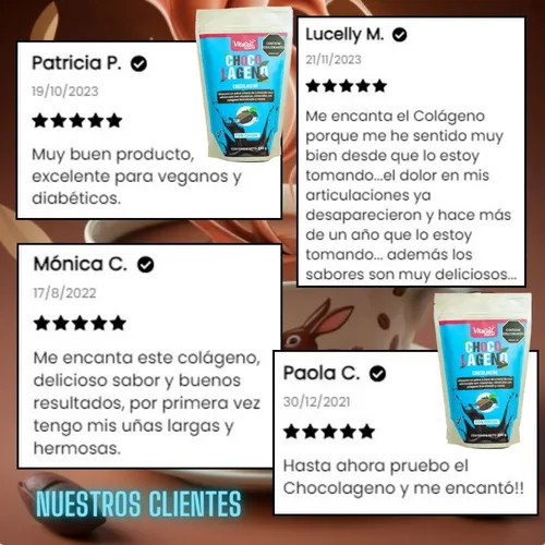 Colageno Chocolate Sin Azucar
