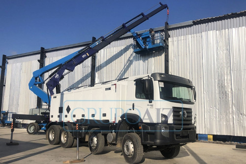 Caminhão Comboio 8000l E Guindaste Munck 45 Ton Vw 31.280