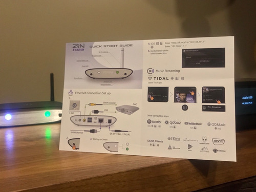 Imagen 5 de 5 de Ifi Zen Stream Dac Transporte De Audio Wifi