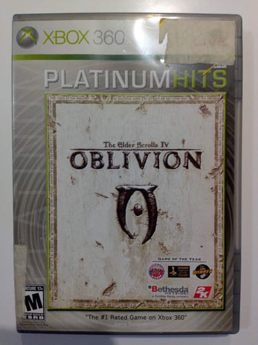 Oblivion: The Elder Of Scrolls Iv Xbox360 (Usado)
