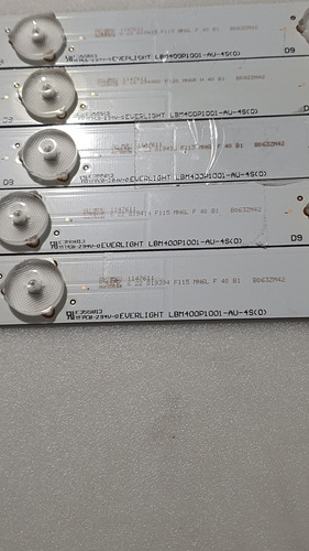 Lbm400p1001 5 Tiras De 10 Leds Hisense 40h5b2 (Usado)