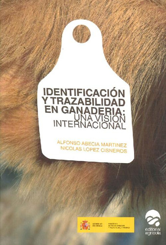 Libro Identificación Y Trazabilidad En Ganadería De Alfonso