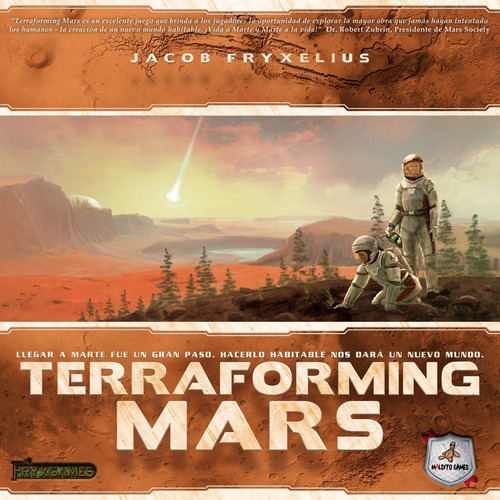 Juego De Mesa Terraforming Mars Artesanal