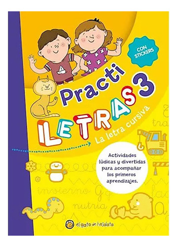 Practi Letras 03 La Letra Cursiva - Pegatinas - Guadal - #l