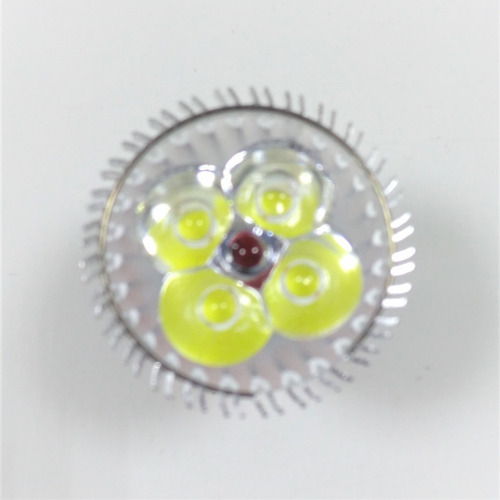 Pack - Bombillo Led Dicroico Gu10 4x1w, Luz Blanco Frio